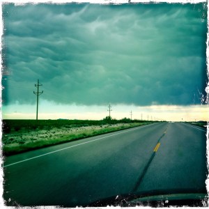 Surfing Beneath a Storm Wave on Hwy 1776