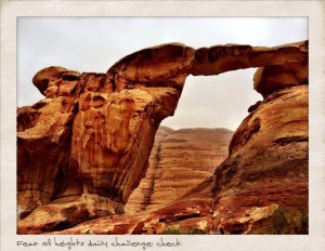 After a day of fear-conquering adventure