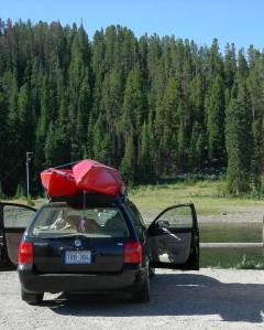 Bessie in the Tetons, on a happier adventure.